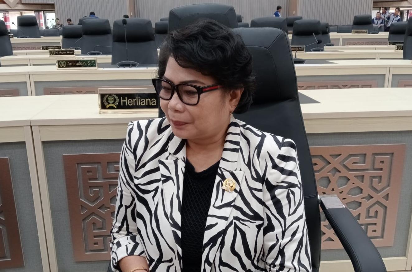 Anggota DPRD Kaltim, Veridiana Huraq Wang.