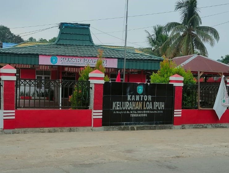 Rencana pemindahan Kantor Kelurahan Loa Ipuh, Kecamatan Tenggarong, Kutai Kartanegara (Mahakam Daily). (Ist)