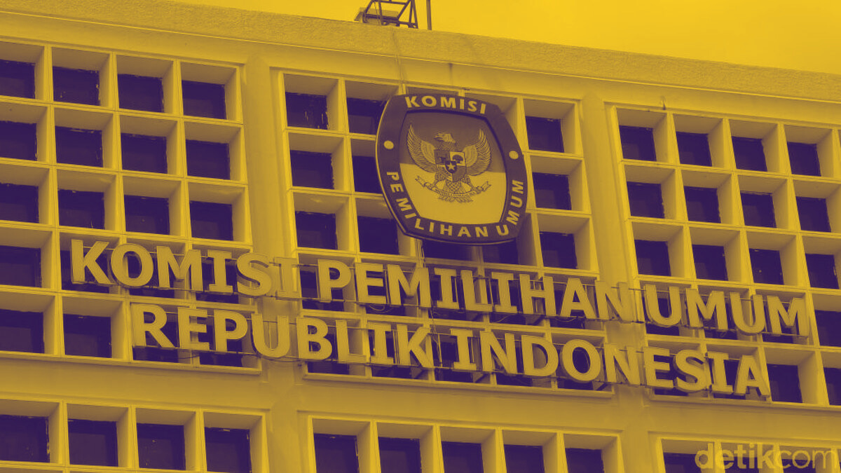 Ilustrasi Gedung KPU R:, Komisioner Idham Holik memantau persiapan PSU di Kaltim.