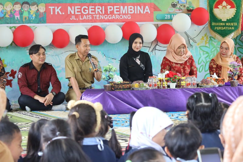 Suasana sosialisasi tentang pentingnya makanan sehat dan bergizi bagi anak usia dini / Istimewa