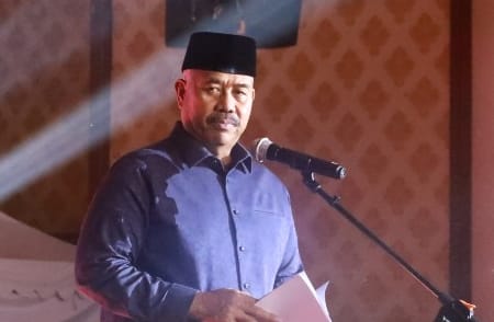 Bupati Kukar, Edi Damansyah saat memberikan sambutan / Istimewa