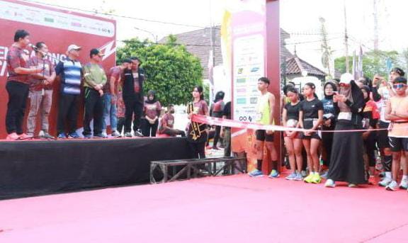 Suasana Tenggarong City Run 2024