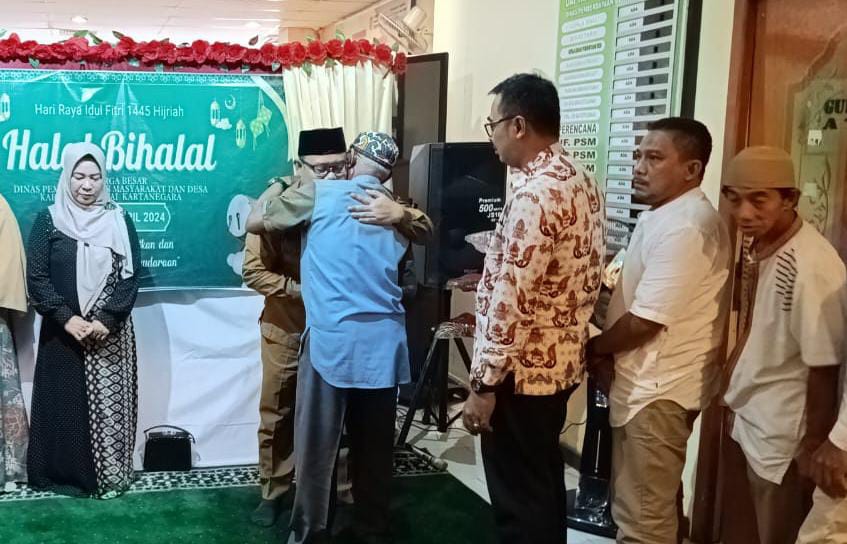 Suasana halal bi halal DMPD Kukar