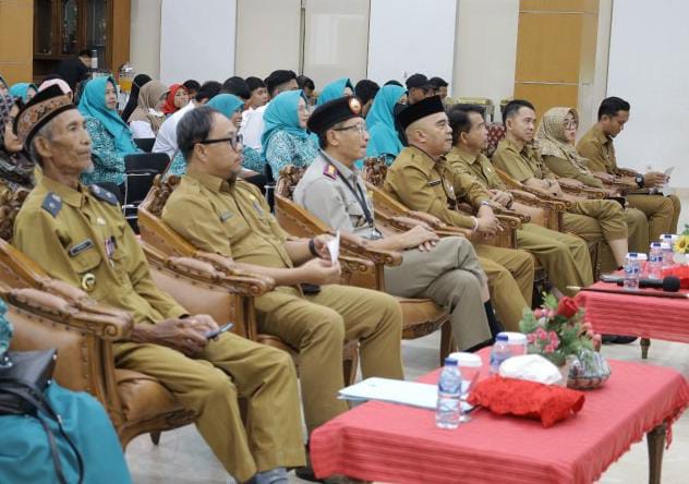 Suasana Puncak Gerakan Sinergi Reforma Agraria Nasional secara virtual