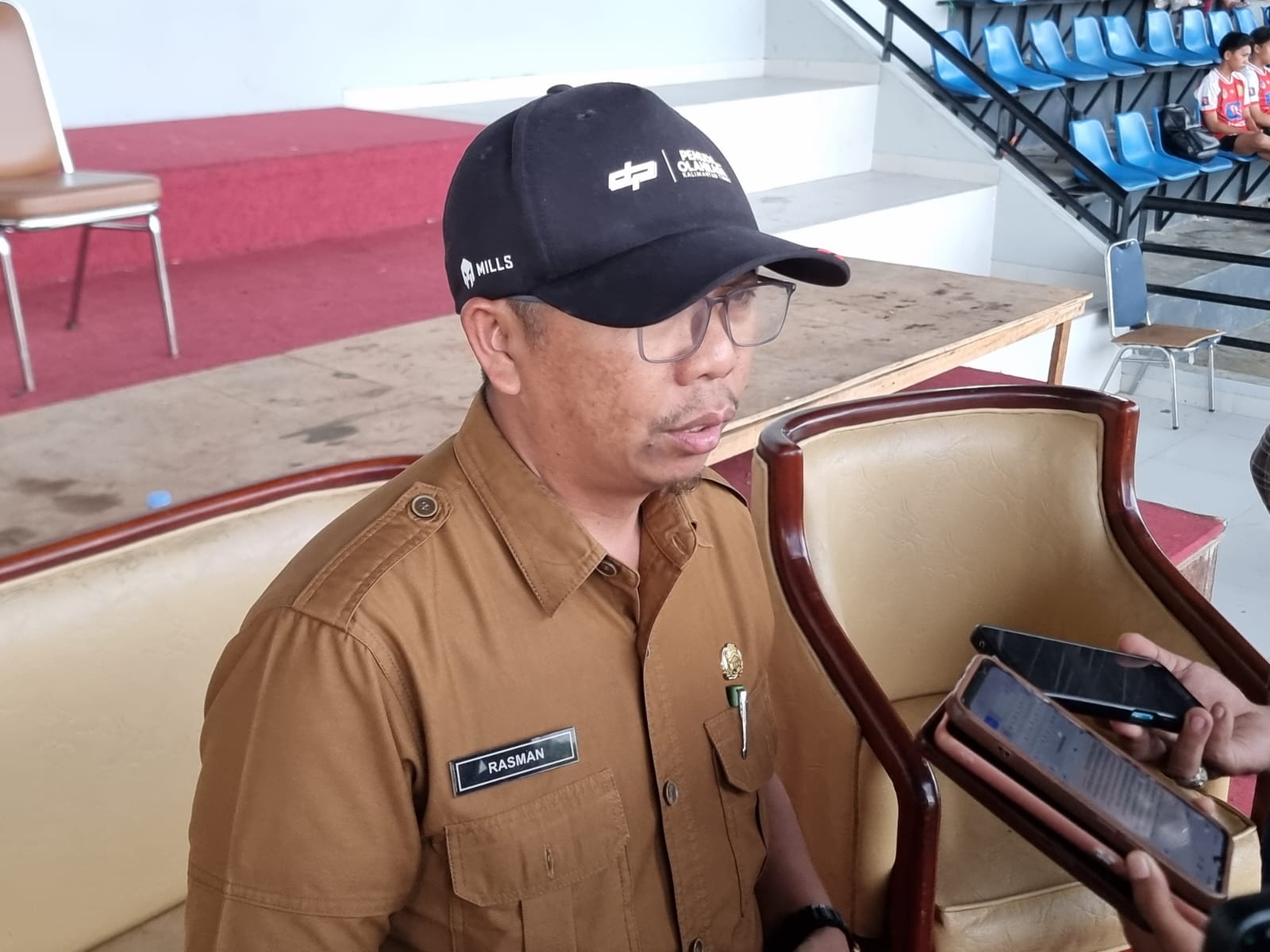 Rasman Rading, Kepala Bidang Peningkatan Prestasi Olahraga (PPO).