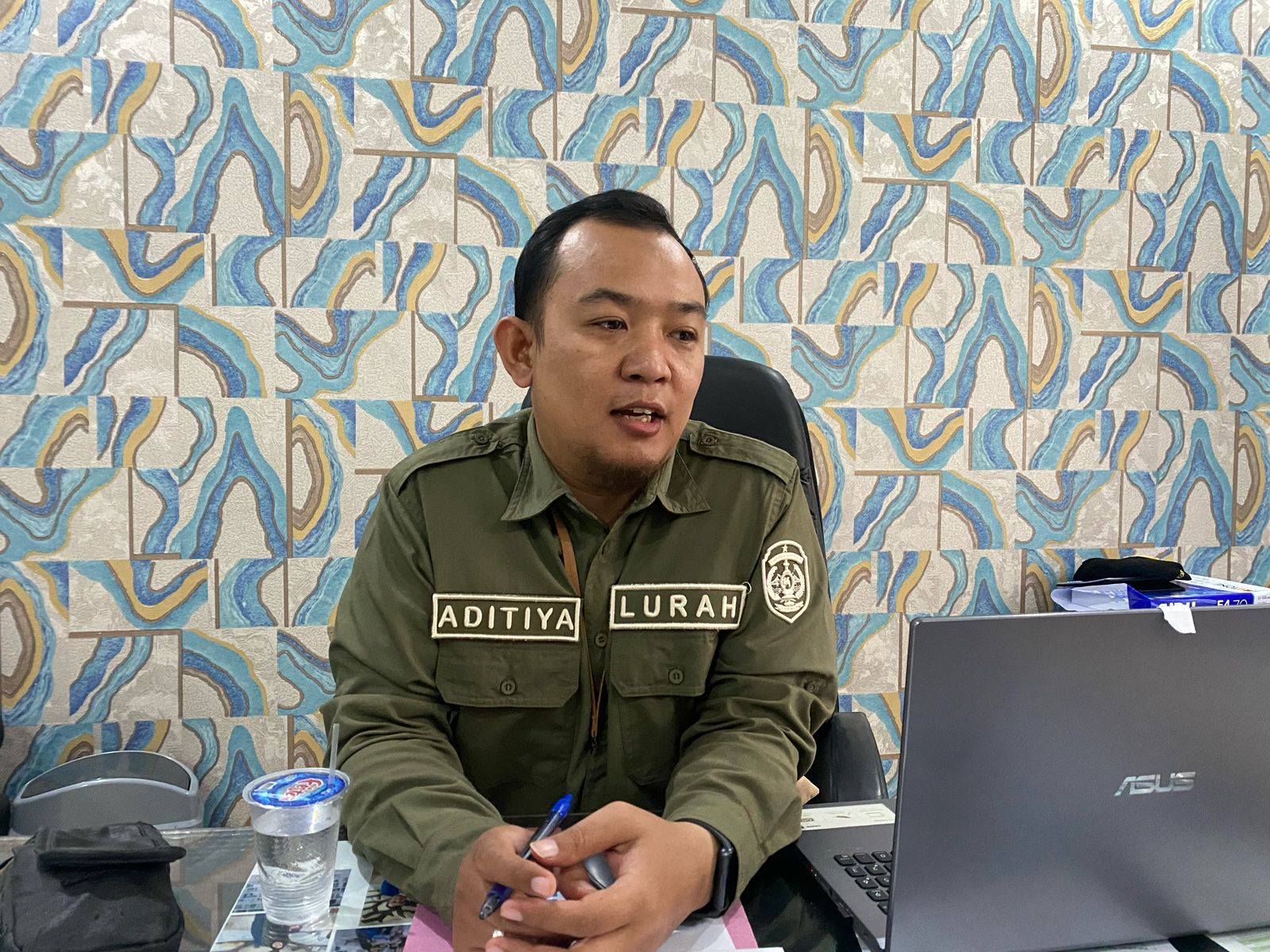 Lurah Melayu, Aditiya Rakhman . (Ist)