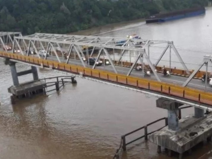 Jembatan Mahakam di Kota Samarinda. (ist)