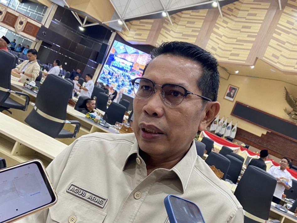 Agus Aras Desak Pemerintah Percepat Pembangunan SMA Negeri di Sangatta Selatan.(ist)