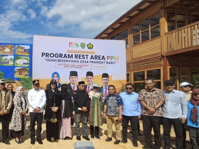 Rest Area Desa Jadi Simbol Ekonomi Mandiri di Kalimantan Timur. (ist)